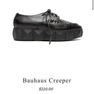 KVD von d shoes bauhaus creepers - leather - FITS LIKE 8.5 Womens - IN BOX